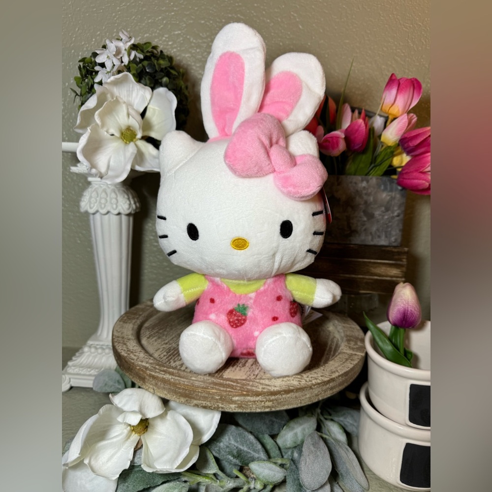 Hello Kitty Easter Stuffed Bunny
